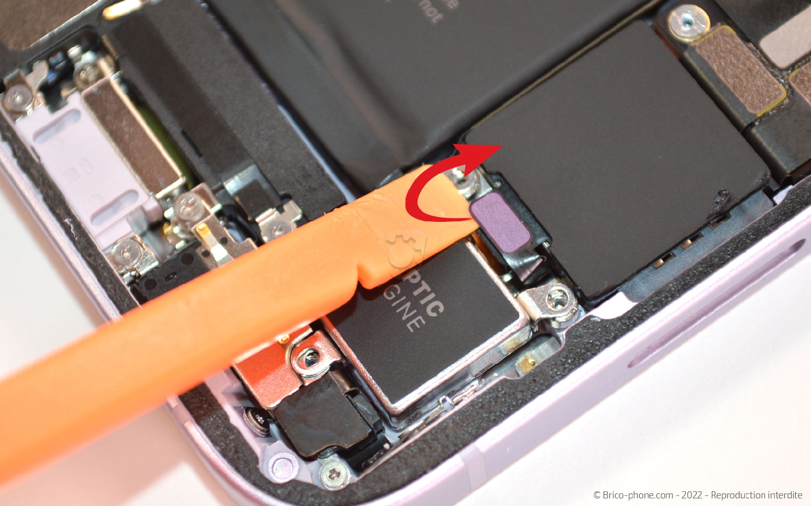 Comment changer le haut-parleur externe sur iPhone 14 photo 1